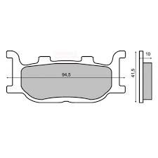 Placute frana sinter Yamaha TDR 125 fata Cod Produs: MX_NEW 225100413RM foto mare Placute frana sinter Yamaha TDR 125 fata Cod Produs: MX_NEW 225100413RM foto mare