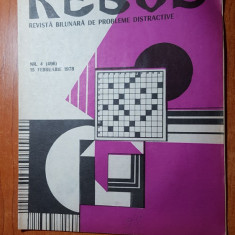 revista rebus nr. 496 din 15 februarie 1978