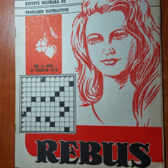 revista rebus nr. 498 din 15 martie 1978