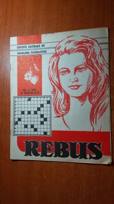 revista rebus nr. 498 din 15 martie 1978 foto