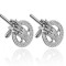 Butoni Game of Thrones Hand Of The King argintii luciosi + ambalaj cadou