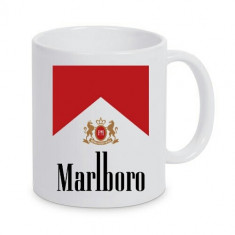 Cana personalizata Marlboro cana cafea foto