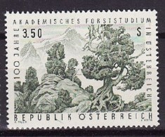 AUSTRIA 1967 &ndash; ARBORI, PADURE timbru nestampilat, VL5