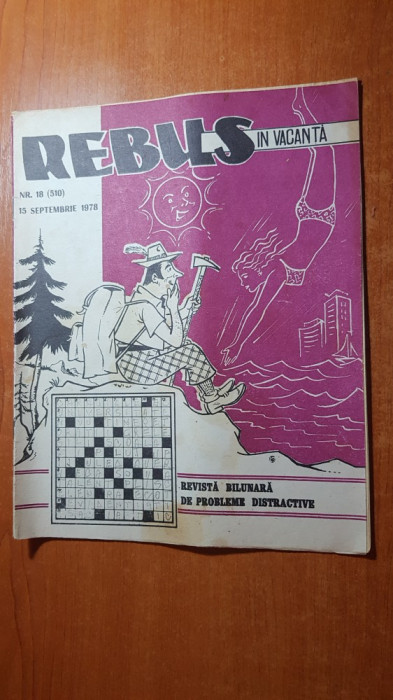 revista rebus nr. 510 din 15 septembrie 1978