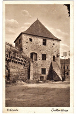 Cluj Kolozsvar,zidul cetatii,Bethlen bastya-Bastionul croitorilor 1940 foto