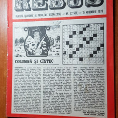 revista rebus nr. 538 din 15 noiembrie 1979