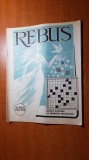revista rebus nr. 501 din 1 mai 1978
