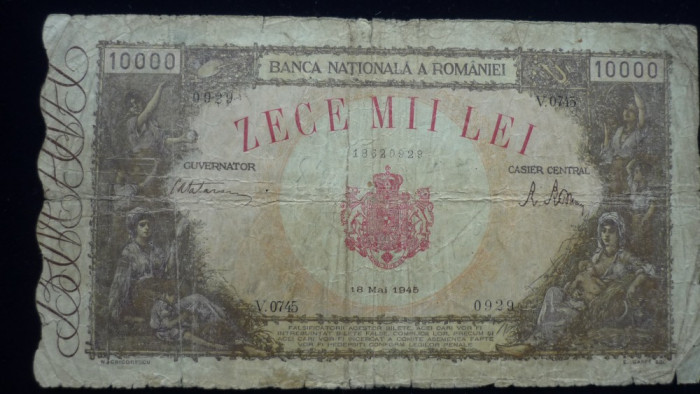 10000 LEI 18 MAI 1945