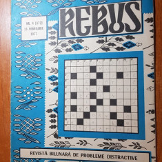 revista rebus nr. 472 din 15 februarie 1977