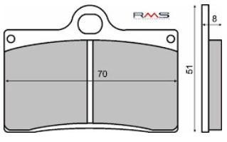 Placute frana (Sinter) Cagiva Mito 125 '92-'05 Cod Produs: MX_NEW 225100522RM foto mare Placute frana (Sinter) Cagiva Mito 125 '92-'05 Cod Produs: MX_NEW 225100522RM foto mare