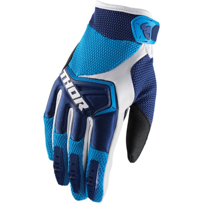 Manusi motocross Thor S8 Spectrum, albastru/alb, M Cod Produs: MX_NEW 33304652PE foto mare Manusi motocross Thor S8 Spectrum, albastru/alb, M Cod Produs: MX_NEW 33304652PE foto mare