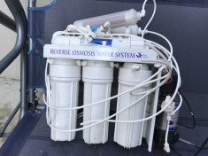 Osmosis Water System Filtru de apa cu pompa de presiune foto