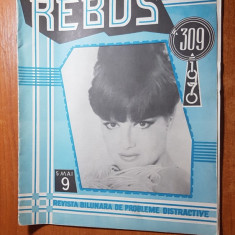 revista rebus nr. 309 din 5 mai 1970- total necompletata