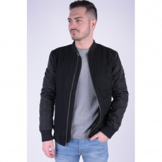 Geaca Bomber Lana Jack&amp;amp;Jones Premium Aston Negru foto