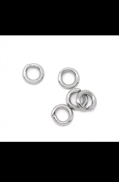 Zale,veriga conector, 4mm, otel inoxidabil, handmade, 25BUC/SET, BB10268 foto mare Zale,veriga conector, 4mm, otel inoxidabil, handmade, 25BUC/SET, BB10268 foto mare
