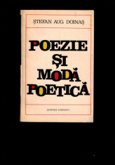 Stefan Augustin Doinas - Poezie si moda poetica foto