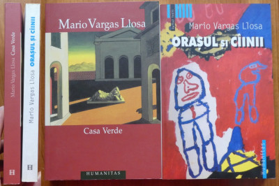 Mario Vargas LLosa , Casa verde ; Orasul si cainii , 2 lucrari + 3 carti bonus foto