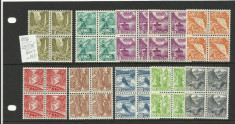 Elvetia 1936 - Uzuale Peisaje MNH - raritate - calitate foarte buna X4 foto