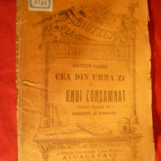 Victor Hugo- Cea din urma zi a unui condamnat - BPT nr.313 trad.Horatiu si Virgi