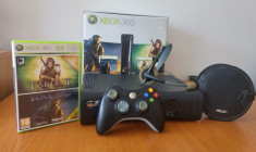 Xbox 360 Elite + Halo 3 &amp;amp; Fable II Original, modat LT 3.0, HDD 120 GB+ 19 jocuri foto