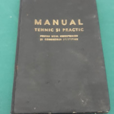 MANUAL TEHNIC ȘI PRACTIC PENTRU UZUL INDUSTRIILOR ȘI COMERȚUL FORESTIER /1945 *