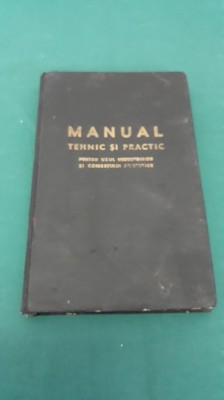 MANUAL TEHNIC ȘI PRACTIC PENTRU UZUL INDUSTRIILOR ȘI COMERȚUL FORESTIER /1945 *N foto