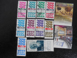 ISRAEL-LOT TIMBRE CU TABS-UZATE, Stampilat