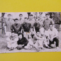 Foto fotbal (veche 1959 - originala) - "TAROM" Bucuresti