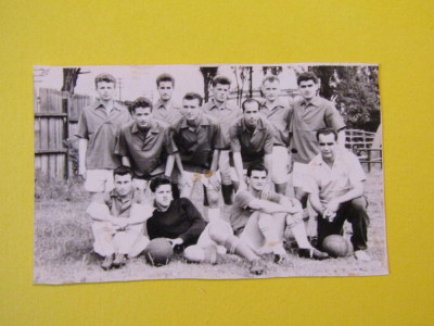 Foto fotbal (veche 1959 - originala) - &amp;quot;TAROM&amp;quot; Bucuresti foto