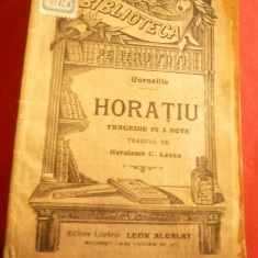 Corneille - Horatiu - inc.sec.XX ,BPT 616 , Libraria Leon Alcalay