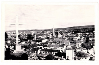 Cluj Kolozsvar vedere generala de pe Cetatuie , aprox 1940 foto