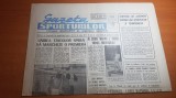 gazeta sporturilor 25 ianuarie 1990-meciul petrolul ploiesti-lotul national 1-5