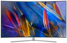 Televizor QLED Samsung 139 cm (55&amp;amp;quot;) QE55Q7CAM, Ultra HD 4K, Smart TV, Ecran Curbat, WiFi, CI+ foto