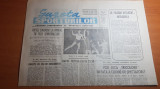 Ziarul gazeta sporturilor 28 martie 1990-cupele europene la hambal