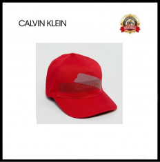 Sapca Calvin Klein - Originala - Reglabila - 100% Bumbac - Detalii in anunt foto