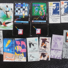 ISRAEL-LOT TIMBRE CU TABS-UZATE