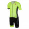 Costum de triatlon cu maneca scurta Castelli Sanremo SS, Verde/Negru, L Bike Collection