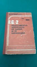 REGULAMENTUL SERVICIULUI DE GARDA ?I IN GARNIZOANA/1987 foto