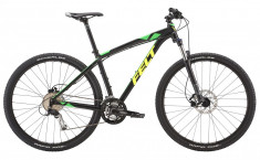 BICICLETA MTB 29ER FELT NINE 70, NEGRU/VERDE/GALBEN, 20&amp;quot; Bike Collection foto