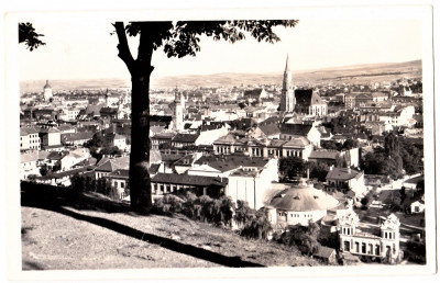 Cluj Kolozsvar vedere generala de pe Cetatuie, aprox 1940 foto