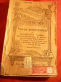 V. Anestin - Viata anecdotica a invatatilor ilustri -BPT 1148-1149 Libr.Alcalay