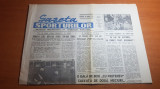 Ziarul gazeta sporturilor 22 februarie 1990-etapa cupei romaniei la fotbal