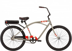 BICICLETA CRUISER FELT JETTY 3SP, CREM, 18&amp;quot; Bike Collection foto