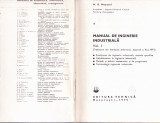 MANUAL DE INGINERIE INDUSTRIALA -VOL 1, 1975, Alta editura