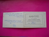HOPCT ROMANIA LICEUL TEORETIC PETRILA / HUNEDOARA AMINTIRE 1972-1973, Romania de la 1950, Documente
