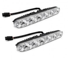 Proiectoare led DRL lumini de zi Flood + Spot ZW-315 COD (21-2) foto