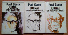 Jurnal. 3 Volume - Paul Goma foto