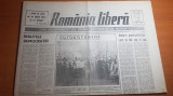 Ziarul romania libera 22 iunie 1990-6 luni de la revolutie