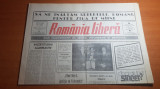 Ziarul romania libera 11 ianuarie 1990-articole despre revolutie