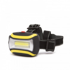 Lampa cu fixare pe cap, pt. ciclism cu COB LED foto